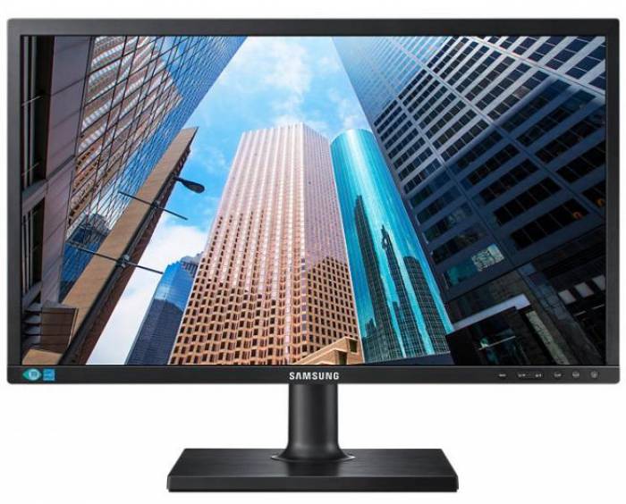 Monitor LED Samsung LS24E45KMS 24 inch Full HD Black