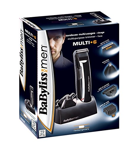 Aparat de tuns Babyliss E820PE 6 in 1 3 trepte de taiere Negru