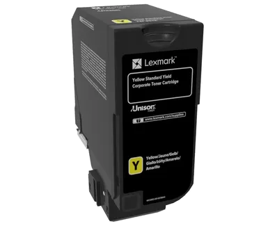 Cartus toner Lexmark 74C2SYE Yellow 7000 pagini