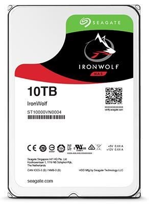 Hard Disk Desktop Seagate IronWolf Pro 10TB 7200RPM 256MB SATA III