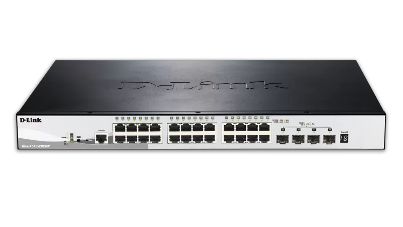 Switch D-link DGS-1510 Smart Managed PoE 24x1G 4x10G SFP+