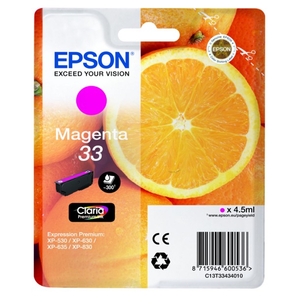 Cartus inkjet Epson T3343 Magenta