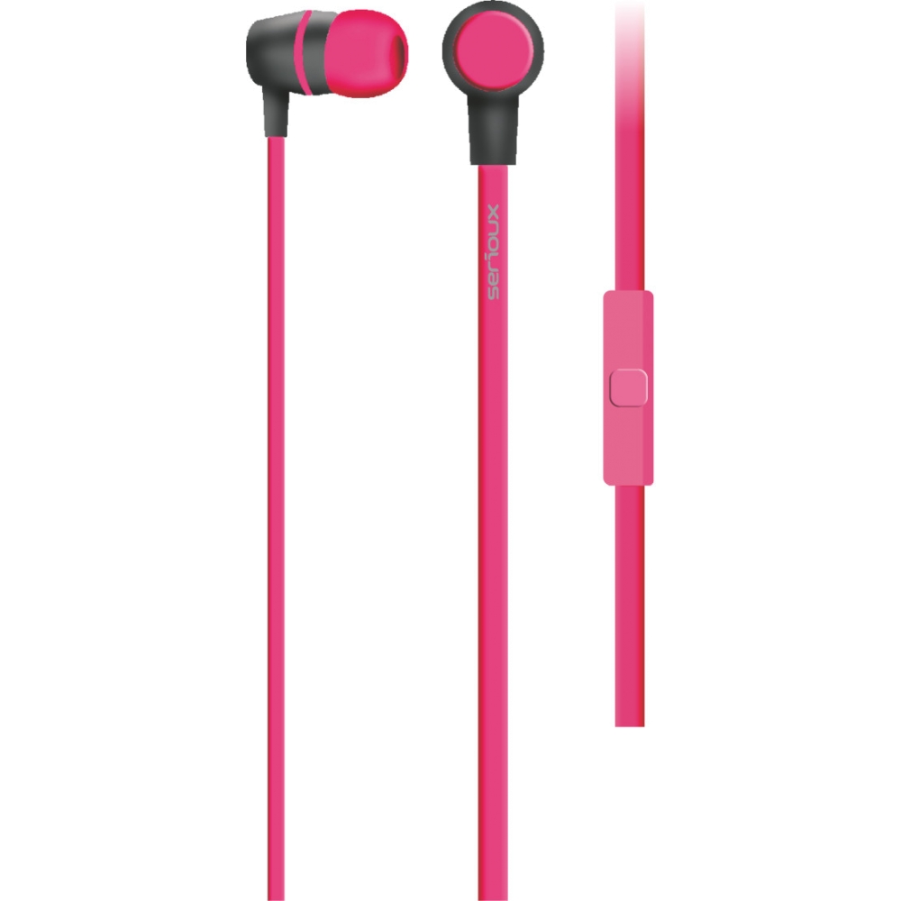 Casti In-Ear Serioux SRXA-HDPHPNK Pink