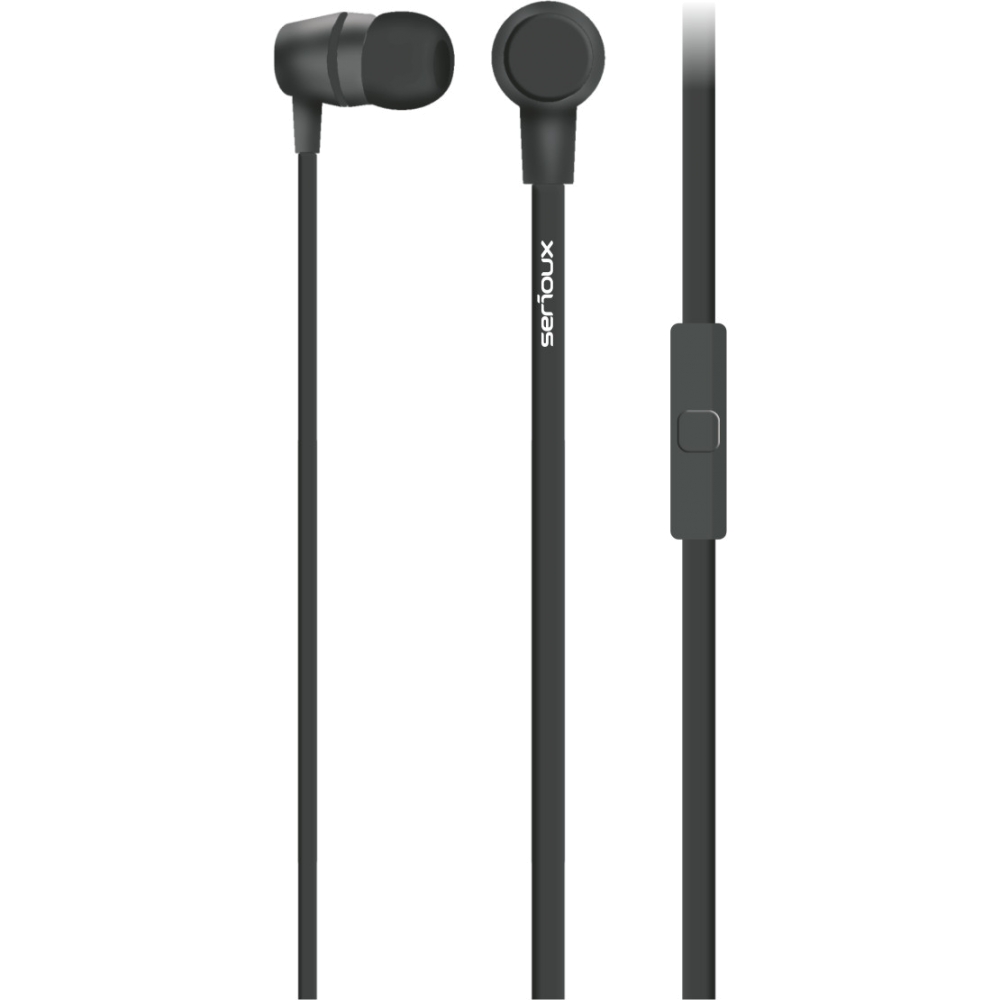 Casti In-Ear Serioux SRXA-HDPHBLK Black