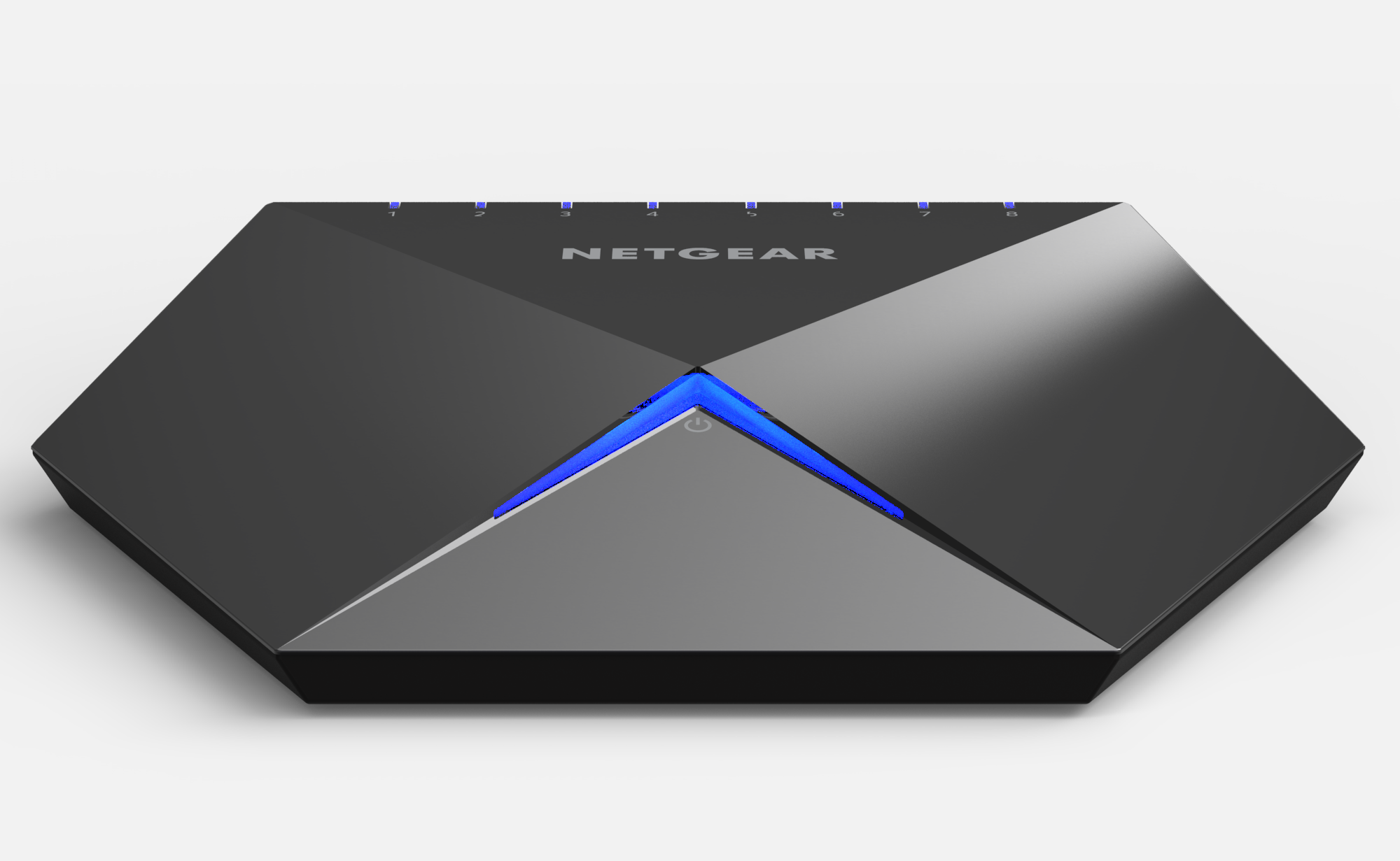 Switch Netgear Nighthawk S8000 Gaming & Streaming cu management fara PoE 8x1000Mbps-RJ45