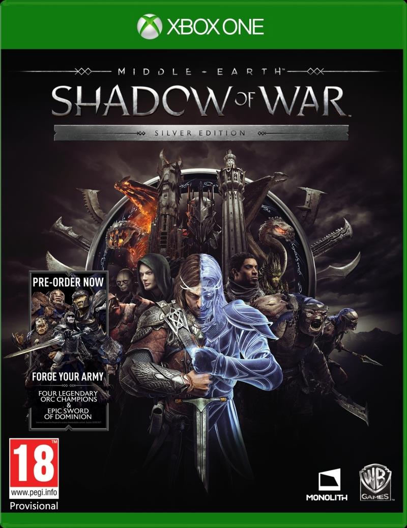 Middle Earth Shadow Of War Silver Edition - Xbox One