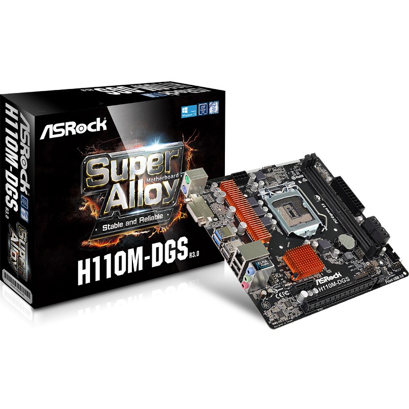 Placa de baza ASRock H110M-DGS R3.0 socket 1151