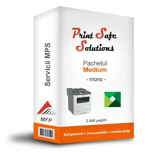 Lexmark MPS Print Safe Solutions Medium  MFP A4 monocrom