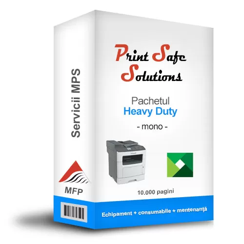 Serviciu MPS Print Safe Solutions Heavy-Duty MFP A4 monocrom