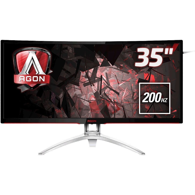 Monitor LED AOC AG352QCX 35 21:9 Curbat 4ms Negru