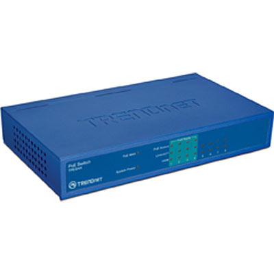 Switch TRENDnet TPE-S44 8x100Mbps-RJ45 fara management cu PoE