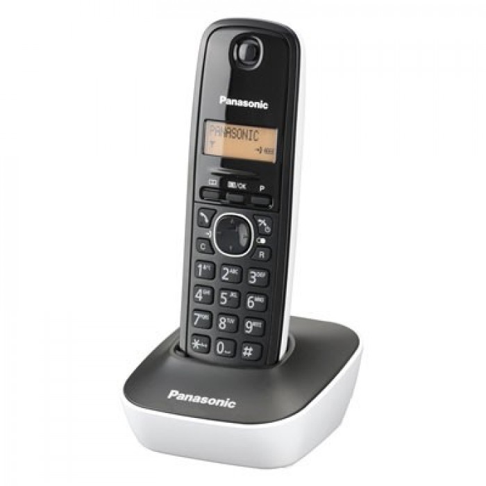 Telefon DECT Panasonic KX-TG1611FXF Negru/Alb