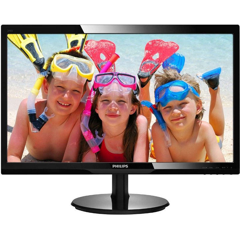 Monitor LED Philips 246V5LDSB 24 1ms Full HD Negru