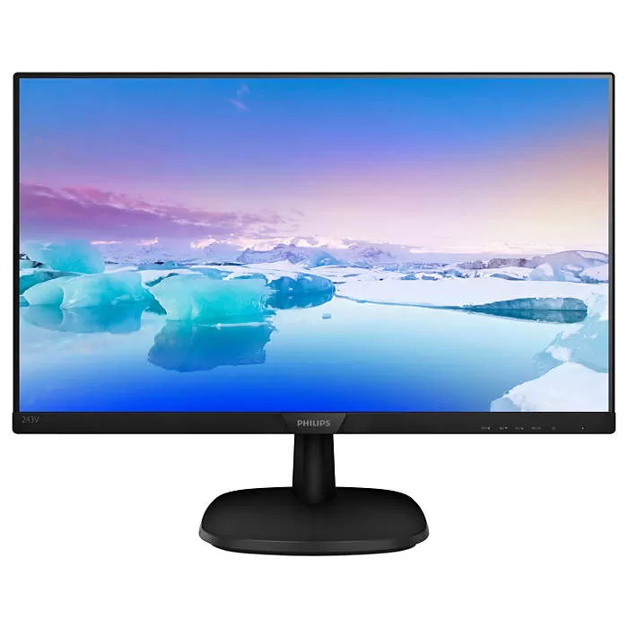 Monitor LED Philips 243V7QDAB 23.8" 5ms Full HD Negru