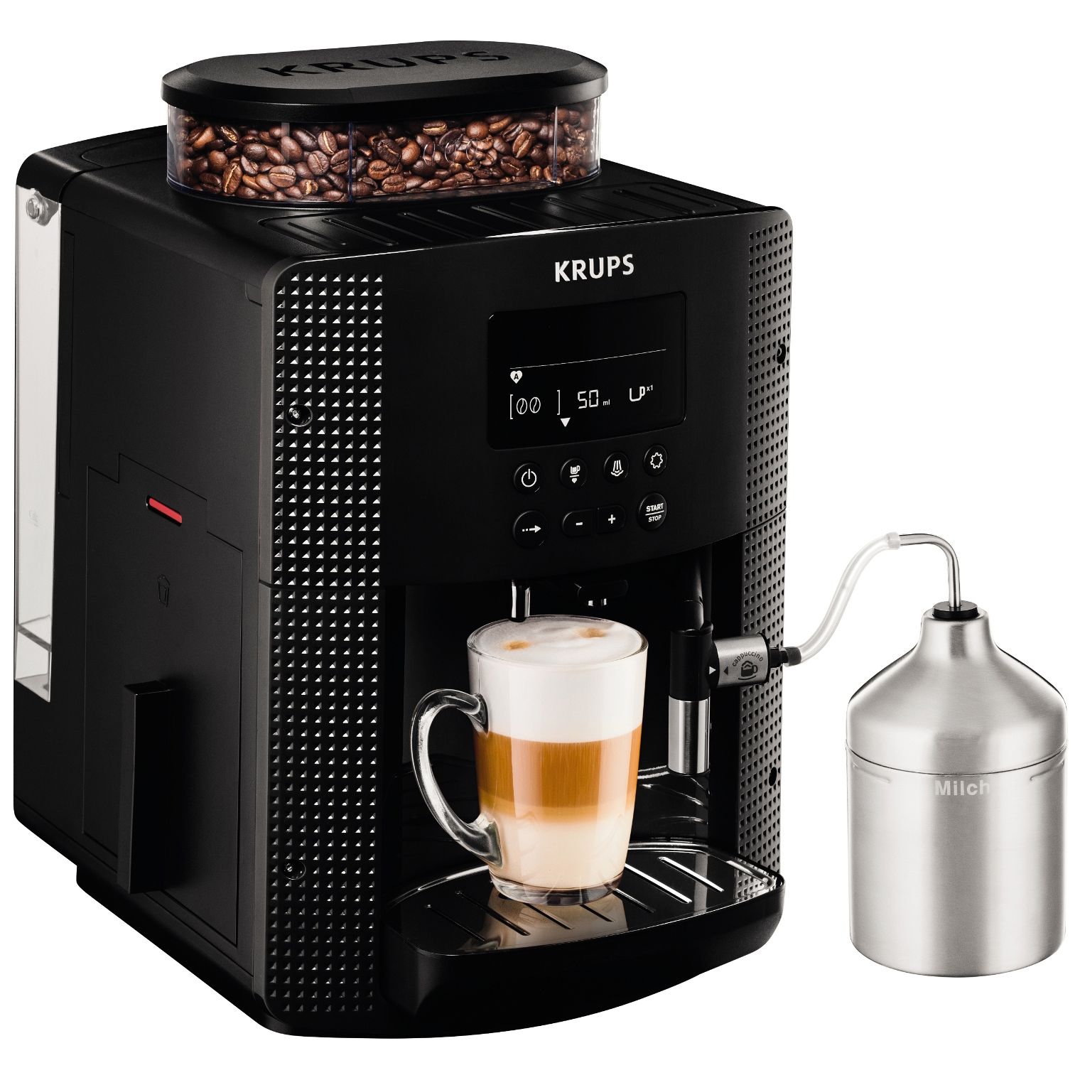 Espressor cafea Krups Espresseria EA8160 1450W 1.7L Negru