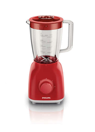 Blender Philips Daily Collection HR2100/50 400W Rosu