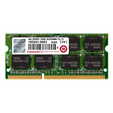 Memorie Notebook Transcend TS512MSK64W3N 4GB DDR3L 1333MHz