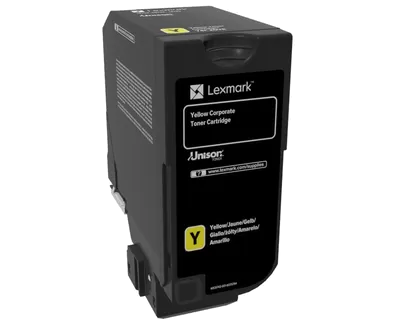 Cartus toner Lexmark 74C20YE Yellow Corporate 3000 pagini