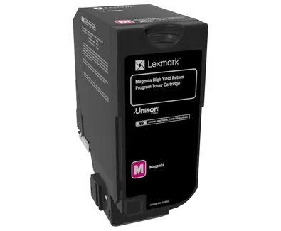 Cartus toner Lexmark 74C2HM0 Magenta Return Program 12000 pagini