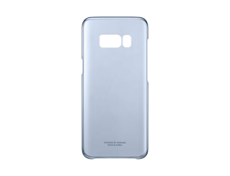 Capac protectie Clear Cover Samsung EF-QG950 pentru Galaxy S8 G950 Albastru