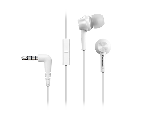 Casti in-ear Panasonic RP-TCM105E-W Alb