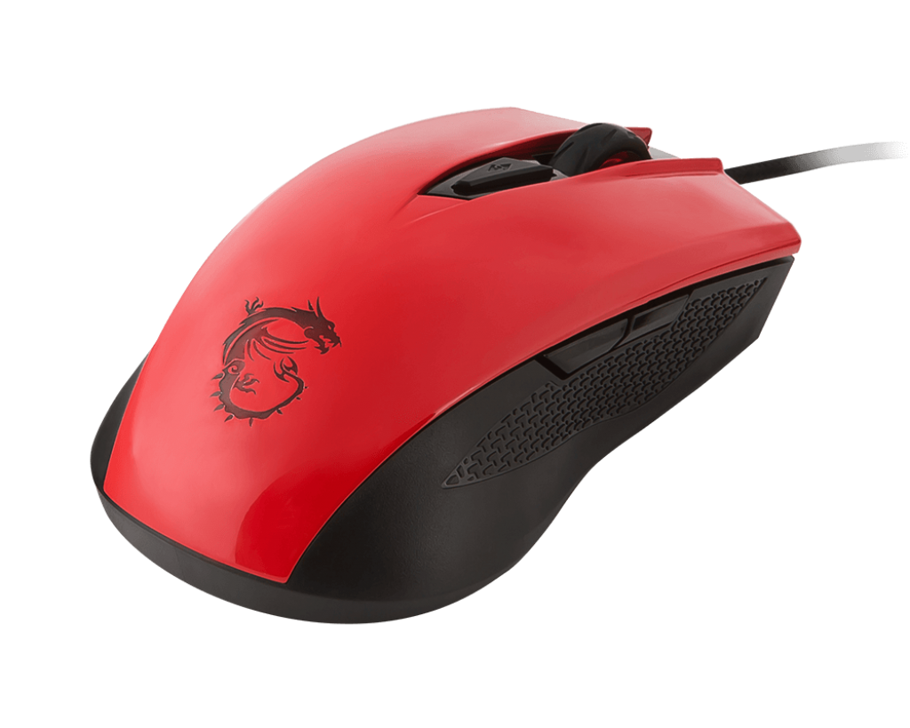 Mouse Gaming MSI Clutch GM 40 Glossy Red
