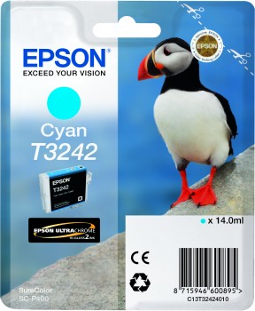 Cartus Inkjet Epson T3242 Cyan 14ml