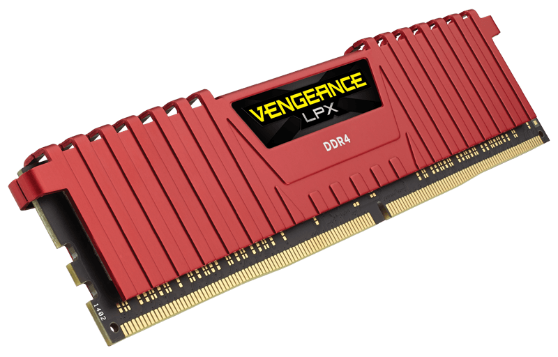 Memorie Desktop Corsair Vengeance LPX 4GB (1 x 4GB) DDR4 2400MHz Red