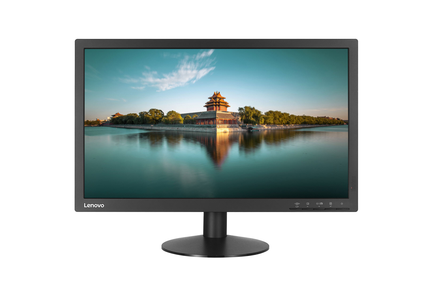 Monitor LED Lenovo ThinkVision T2224d 21.5 Full HD 7ms Negru