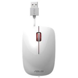 Mouse Asus UT300 Compact Alb-rosu