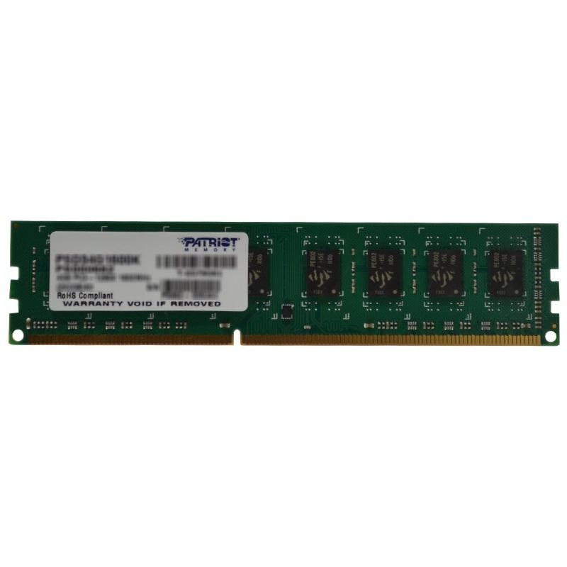 Memorie Desktop Patriot Signature 4GB DDR3 1600MHz Double Sided