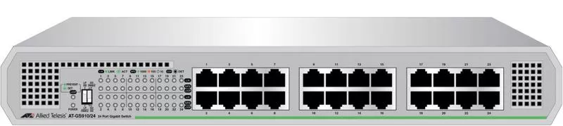 Switch Allied Telesis GS910 24x1000Mbs-RJ45 fara management cu sursa interna