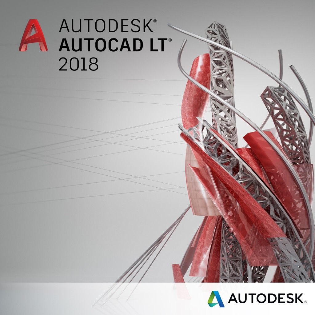 Autodesk AutoCAD LT 2018 Commercial 1 an 1 user