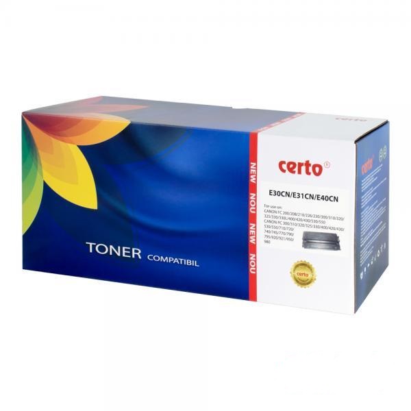 Cartus Toner Certo Compatibil pentru Canon PC 330 4000 pagini Black