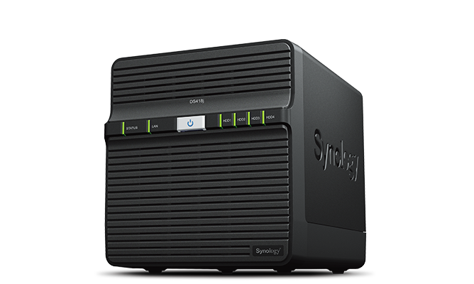 NAS Synology DS418j 1xGigabit RAM 1GB fara HDD-uri