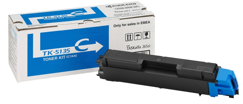 Cartus Toner Kyocera TK-5135C Cyan 5000 pagini