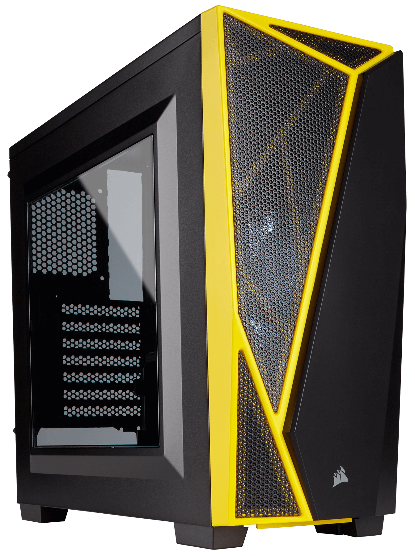 Carcasa PC Corsair Carbide Series SPEC-04 Windowed Black/Yellow