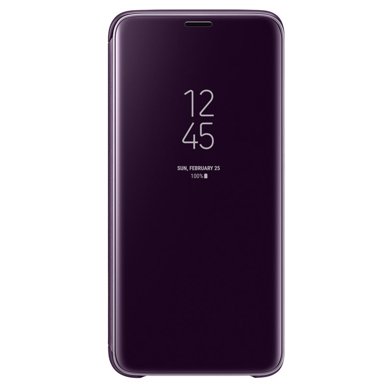 Husa Clear View Cover Samsung EF-ZG960 pentru Samsung Galaxy S9 G960 Violet