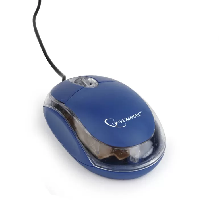 Mouse Gembird MUS-U-01-BT Albastru-transparent