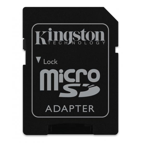 Card de memorie Kingston microSDHC Canvas Select 80R 32GB CL10 + adaptor SD