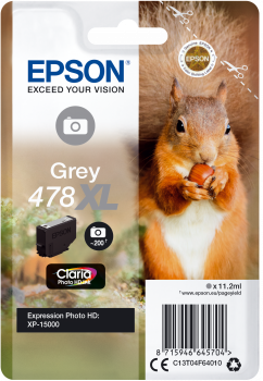 Cartus Inkjet Epson SinglePack 478XL Grey