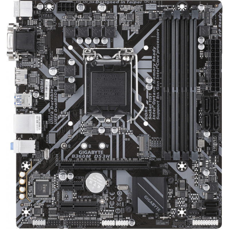 Placa de baza Gigabyte B360M DS3H socket 1151