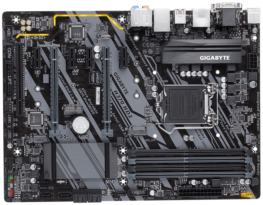 Placa de baza Gigabyte H370 HD3 socket 1151