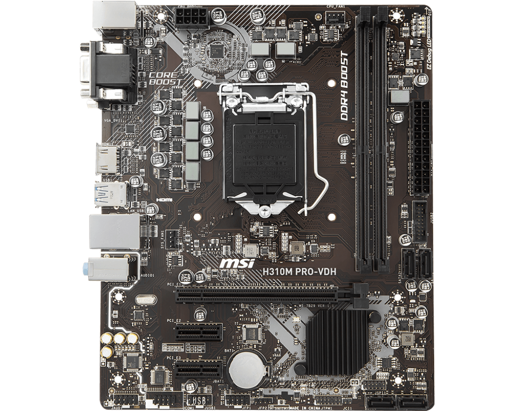 Placa de baza MSI H310M PRO-VDH Socket 1151 v2