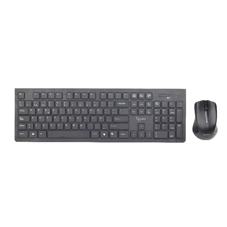 Tastatura Gembird KBS-WCH-01-RU Wireless RU Layout Black