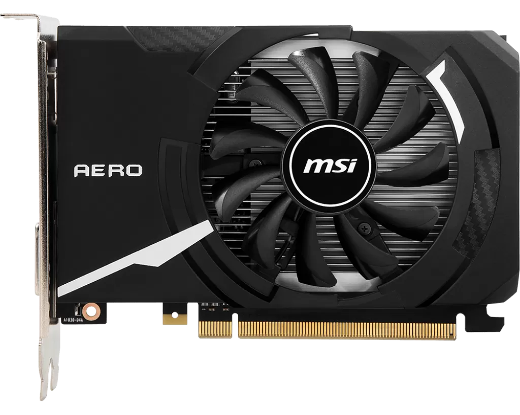 Placa Video MSI GeForce GT 1030 AERO ITX OC  2GB DDR4  64 biti