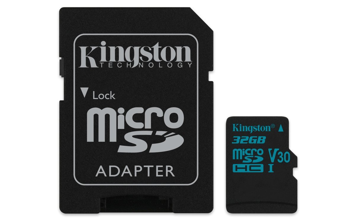 Card de memorie Kingston microSDHC Canvas Go! 32GB Clasa 10 UHS-I U3 Adaptor SD