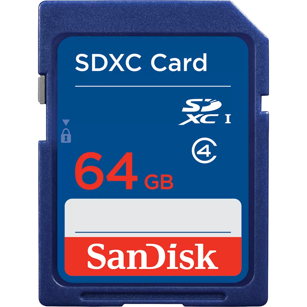 Card de memorie Sandisk SDXC 64GB Clasa 4