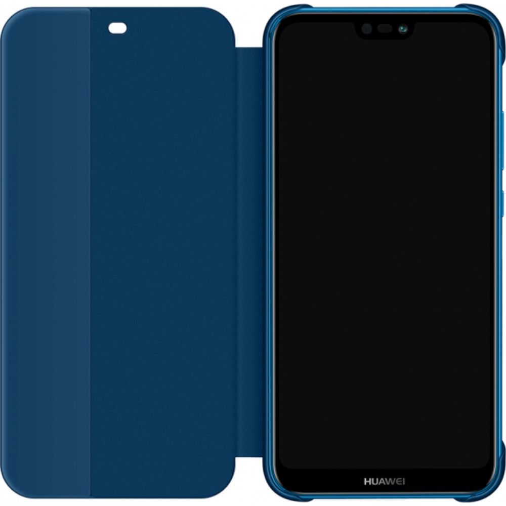 Husa de protectie Flip Cover pentru Huawei P20 Lite Blue