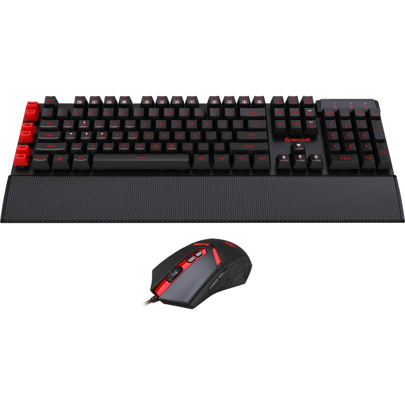 Kit Tastatura & Mouse Redragon S102-BK Yaksa + Nemeanlion